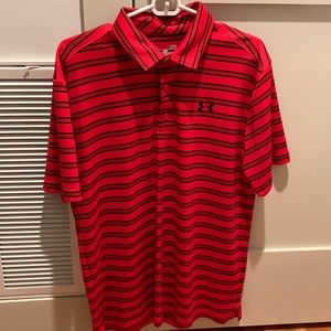 Under Armour Striped Polo